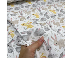 Ранфорс зайки желтые