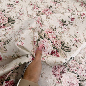 Ранфорс цветы 243