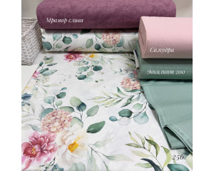 Ранфорс цветы 256