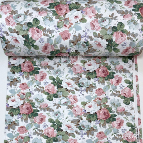 Ранфорс цветы 240