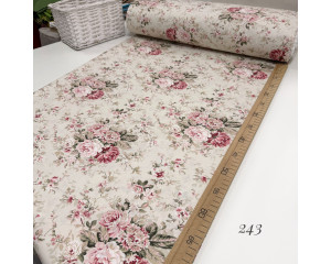 Ранфорс цветы 243