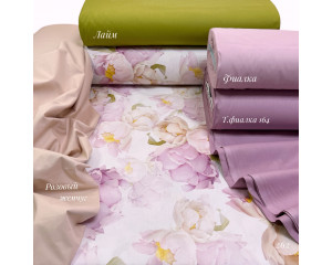 Ранфорс цветы 262