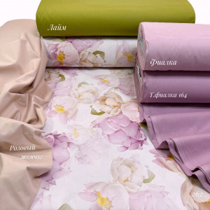 Ранфорс цветы 262