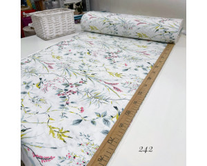 Ранфорс цветы 242