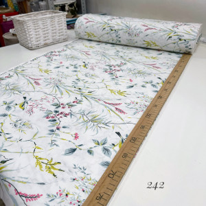 Ранфорс цветы 242