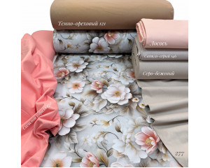 Ранфорс цветы 277