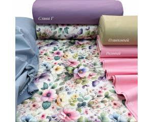 Ранфорс цветы 267