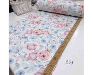 Ранфорс цветы 254