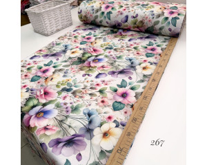 Ранфорс цветы 267