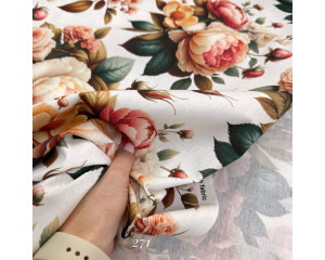 Ранфорс цветы 271