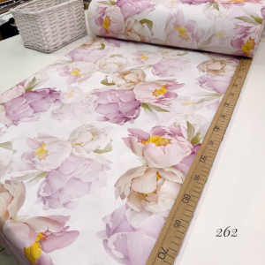 Ранфорс цветы 262