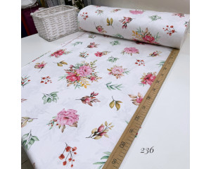 Ранфорс цветы 236