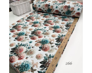 Ранфорс цветы 266