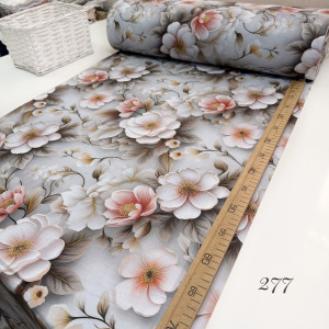 Ранфорс цветы 277