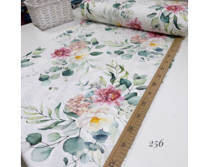 Ранфорс цветы 256