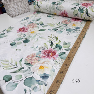 Ранфорс цветы 256