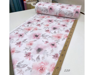 Ранфорс цветы 220