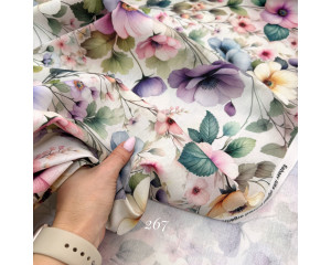 Ранфорс цветы 267