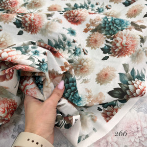 Ранфорс цветы 266