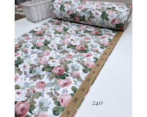 Ранфорс цветы 240