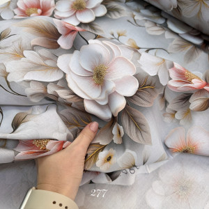 Ранфорс цветы 277