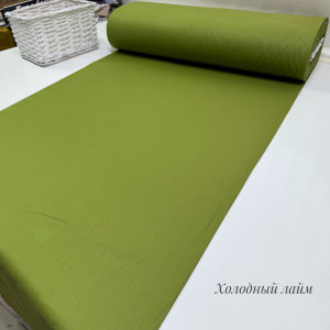 Ранфорс однотонный холодный лайм