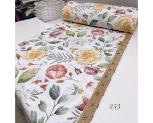 Ранфорс цветы 253