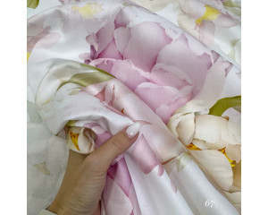 Сатин цветы 67