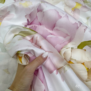 Сатин цветы 67