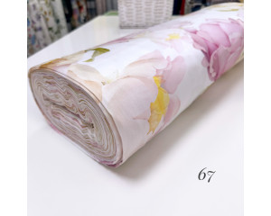 Сатин цветы 67