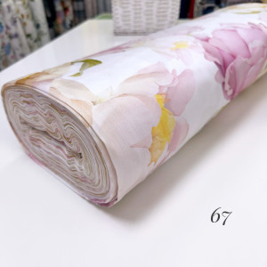 Сатин цветы 67