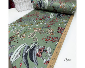 Сатин цветы 22