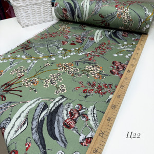 Сатин цветы 22