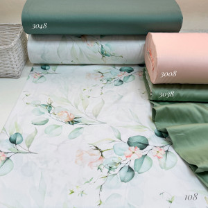 Сатин цветы 108