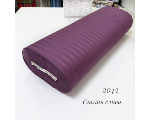 Страйп-сатин 2042 (спелая слива)