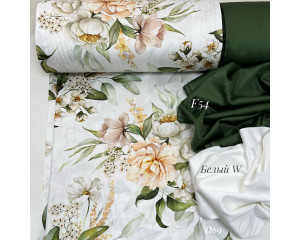 Сатин цветы 69