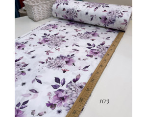 Сатин цветы 103