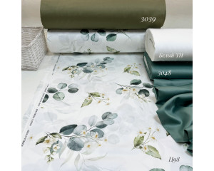 Сатин цветы 98