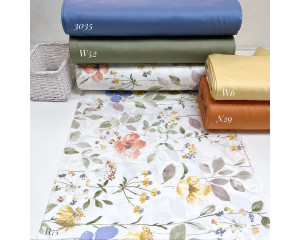 Сатин цветы 75