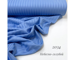 Страйп-сатин 2034 (небесно-голубой)
