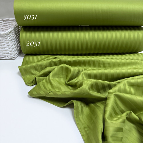 Сатин 3051 (тёплый салатовый)