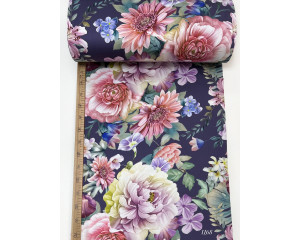 Сатин цветы 68