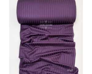 Страйп-сатин 2041 (баклажан)