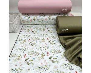 Сатин цветы 96