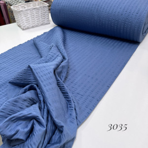 Сатин жатый 3035 лазурный