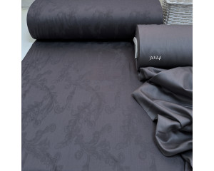 Сатин жаккард антрацит