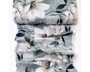 Сатин цветы 121