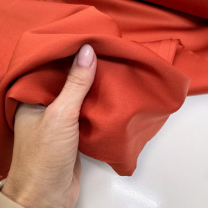 Сатин 300 см кирпичный терракот