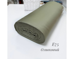 Сатин E 75 (оливковый)