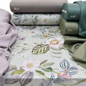 Сатин цветы 119